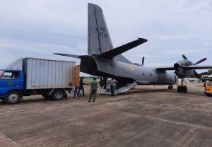 Uninterrupted delivery of Medical Essentials continues from Trivandrum Airport