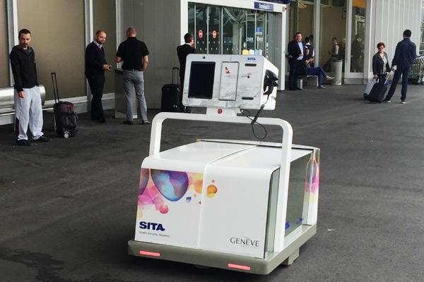 Geneva Airport employs SITA’s Leo the Robot to work