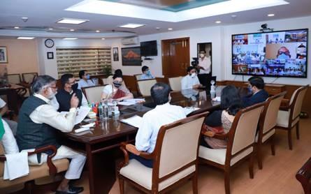 Patel Discusses ‘Way Forward’ with States /UTs Tourism Ministers and Officials