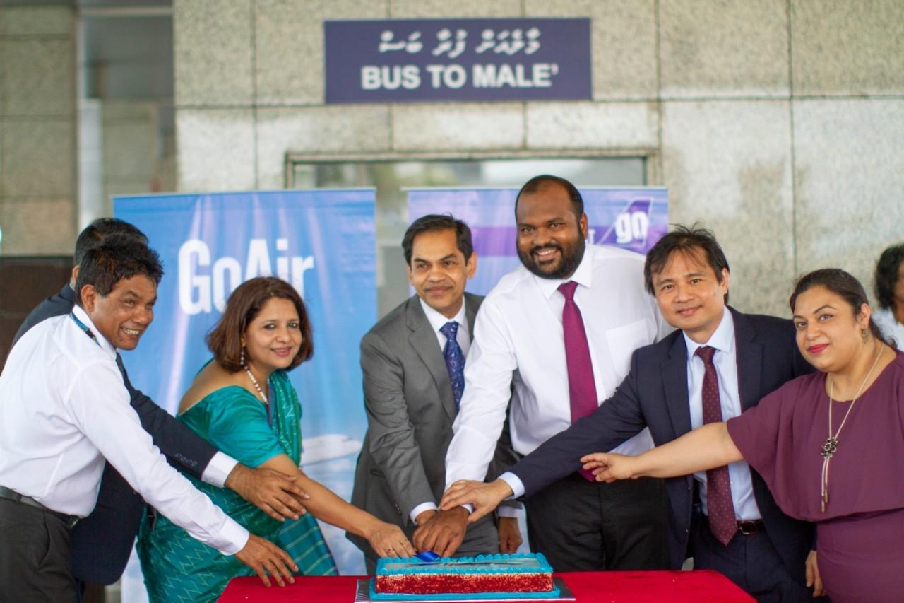 Maldives Tourism Minister inaugurates GoAir flight to Malé