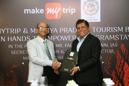 MMT join hands with MP Tourism to Promote Homestays in the State