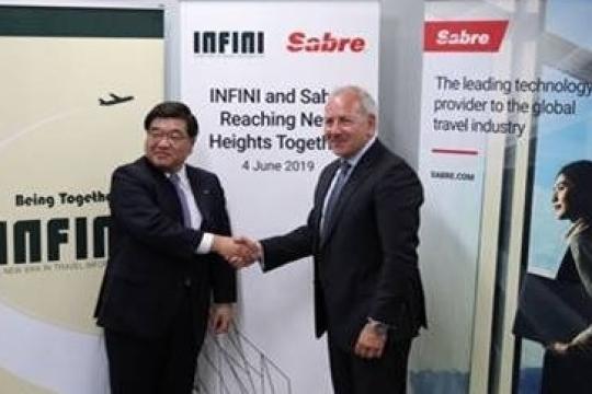 Sabre & INFINI Sign New Japan Distribution Agreement