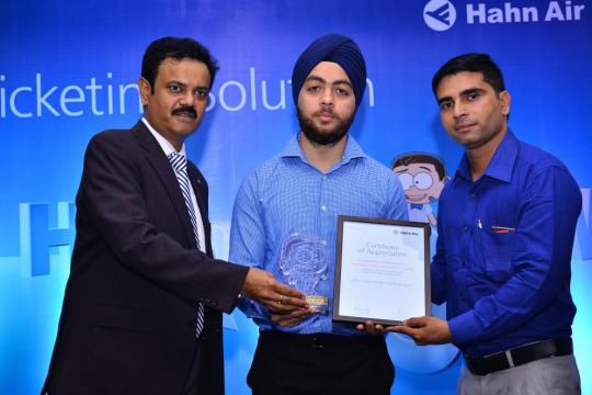 Hahn Air recognises top agents in Punjab