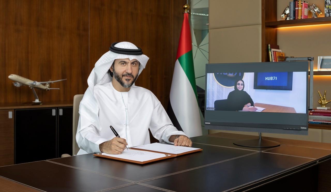 Etihad signs MoU with Hub71