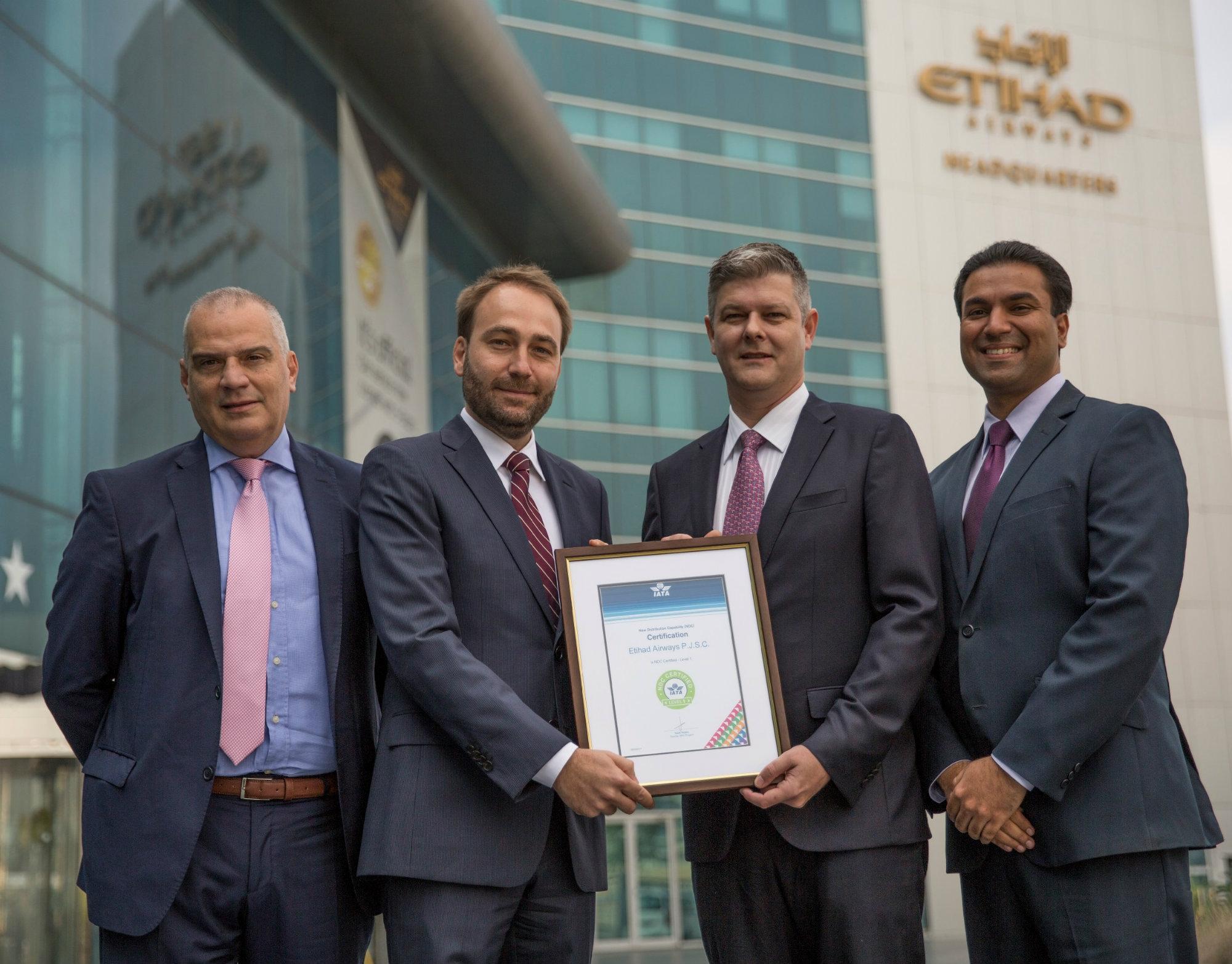 Etihad Airways implements new booking system with IATA Certification