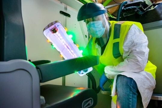 Boeing introduces Ultraviolet Wand technology
