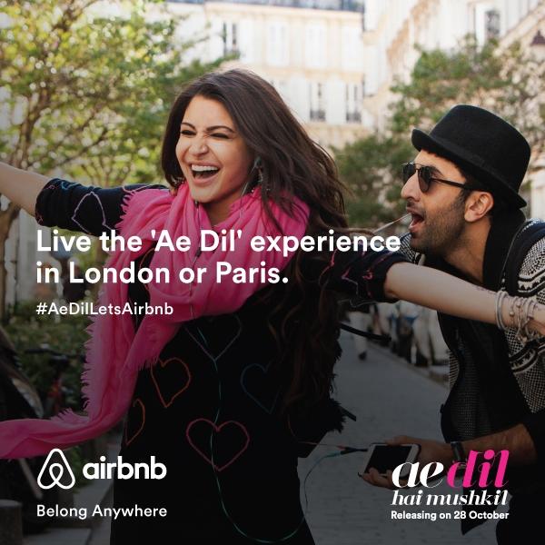 Airbnb announces ‘Ae Dil Lets Airbnb’ contest
