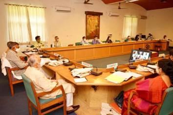 Patel Presides Over the Meeting of Central Advisory Board on Culture