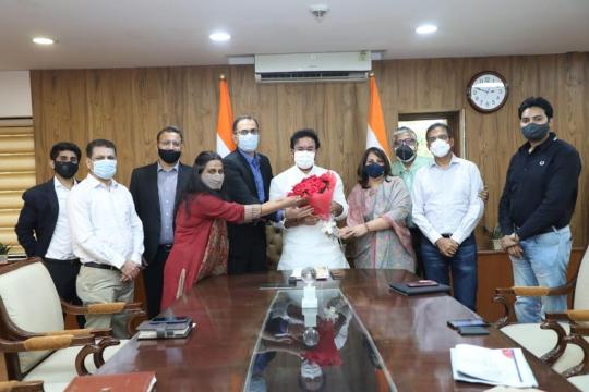 CHATT delegation meet Tourism Minister G Kishan Reddy