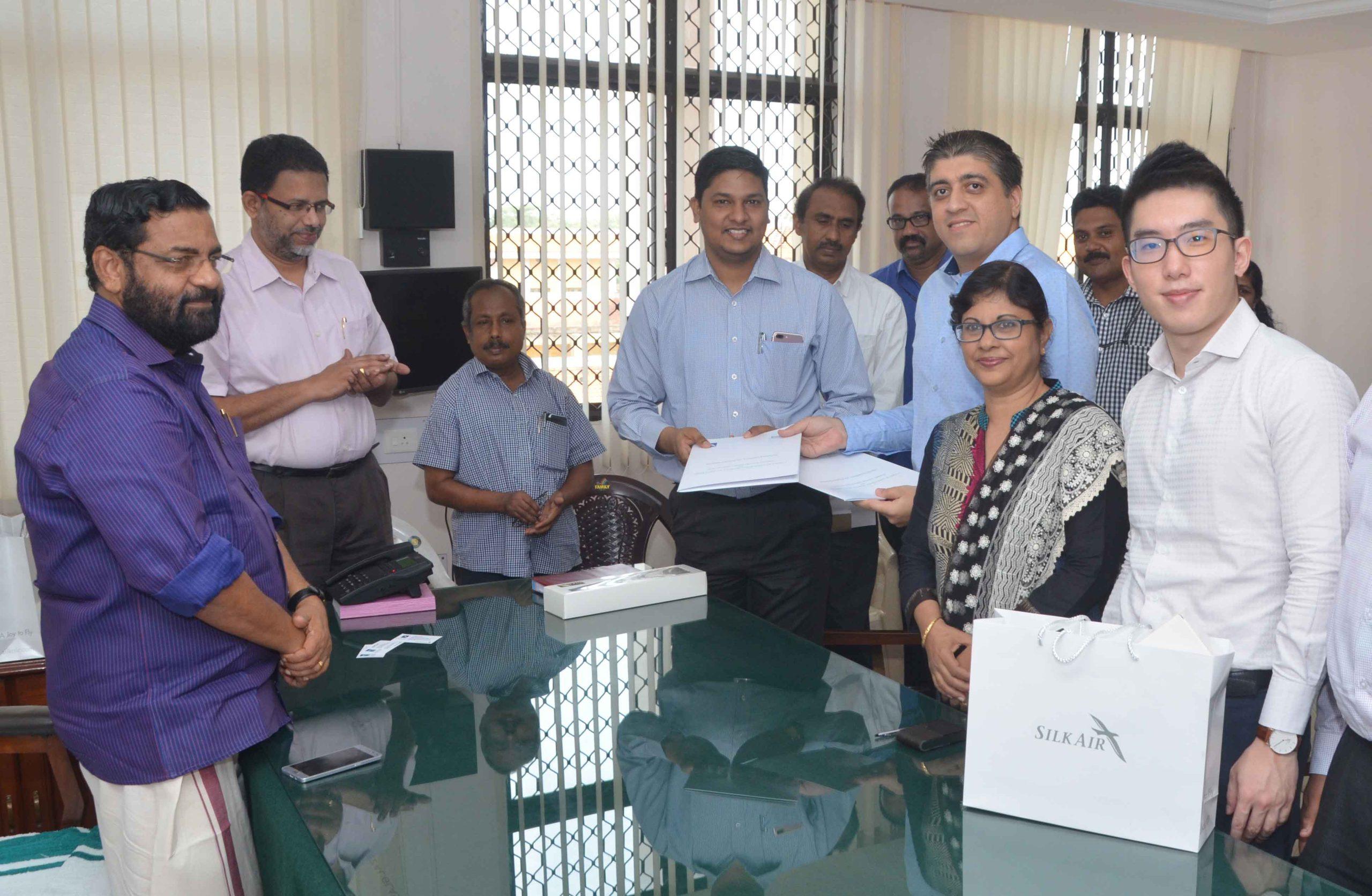 Kerala Tourism signs MoU with SilkAir