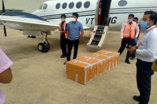 Jaipur Airport Facilitates Essential Medical Supplies