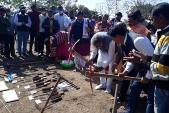 Patel Inaugurates Two Excavation Sites in Jabalpur