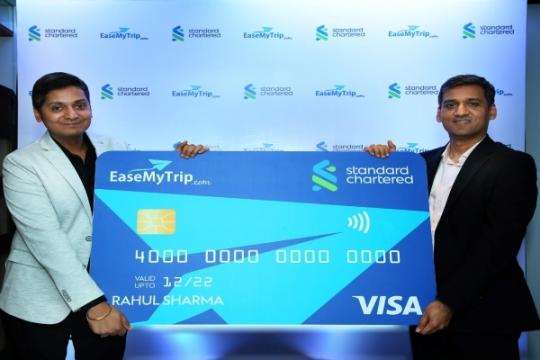 Standard Chartered & EaseMyTrip Launch Co-branded Credit Card
