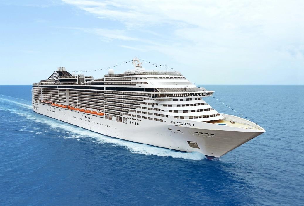 MSC Splendida enters Indian water