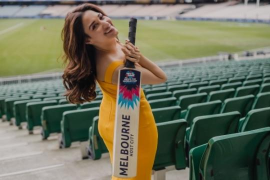 Tamannaah Bhatia Does An Exclusive Photoshoot At MCG Ground