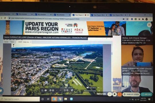 Atout France conducts virtual workshops