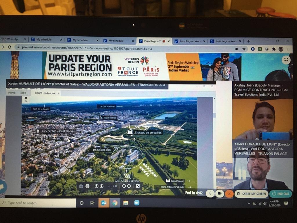 Atout France conducts virtual workshops