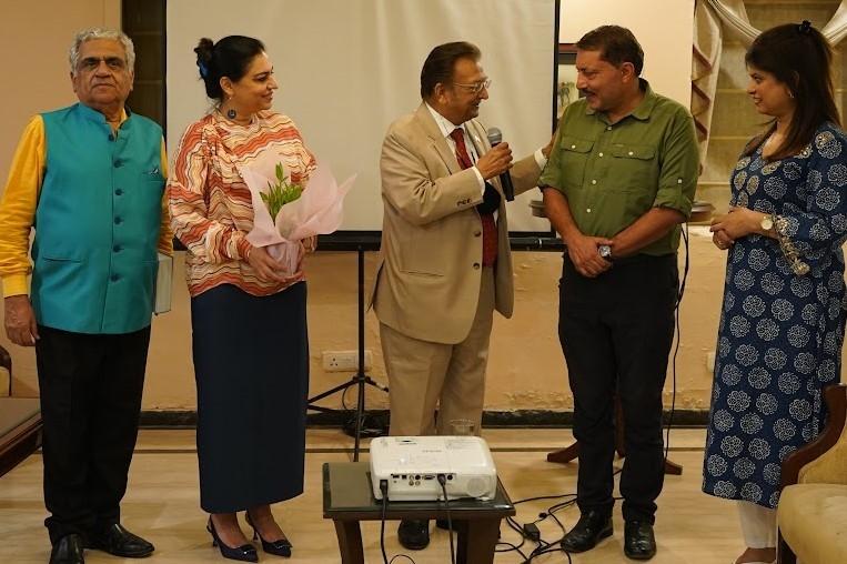 ATOAI Felicitates Ajeet Bajaj and his daughter Deeya Bajaj
