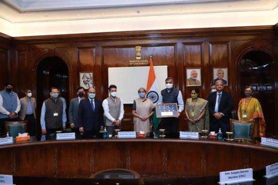 Sitharaman Hands Over Confiscated Antiquities/Coins to Patel