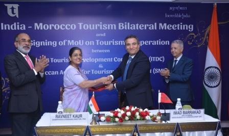 ITDC inks MoU with Morocco for strengthening cooperation in Tourism
