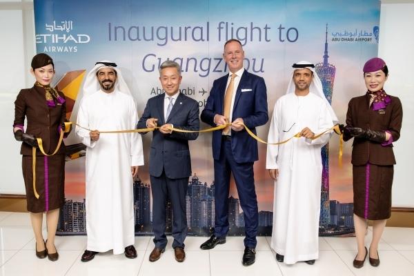 Etihad Airways Launches Inaugural Flight Linking Abu Dhabi & Guangzhou