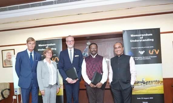 AAI Signs MoU with Sweden to facilitate Sustainable Aviation Technology Collaboration