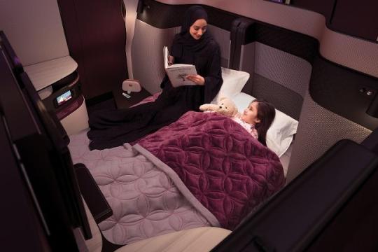 Qatar Airways unveils QSuites