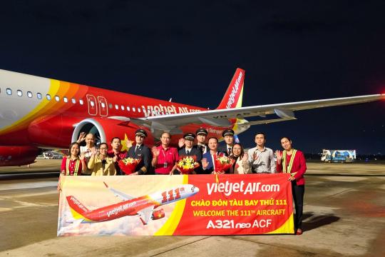 Vietjet expands fleet with Airbus A321neo ACF