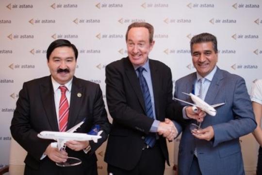 Air Astana completes 13 years in India