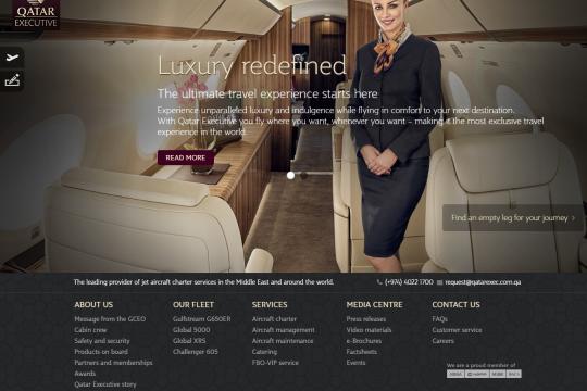 Qatar Executive introduces new website