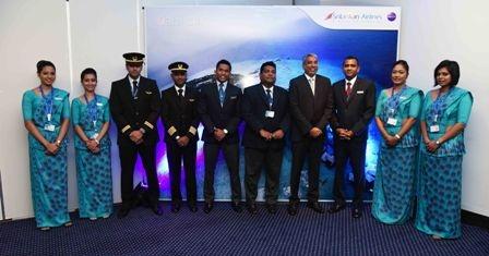 SriLankan flies to Gan Island