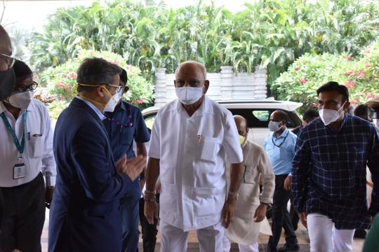 150-Bed Dedicated Oxygen Centre COV-AID@BLR inaugurated at KIAB