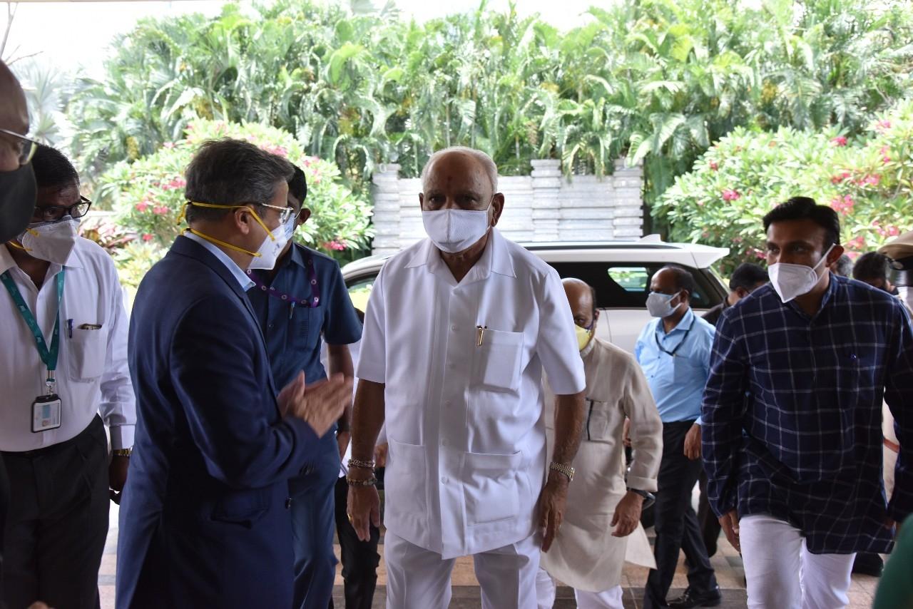 150-Bed Dedicated Oxygen Centre COV-AID@BLR inaugurated at KIAB