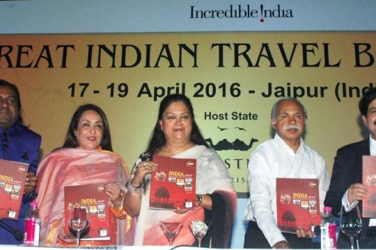 Rajasthan CM inaugurates the 8th Great Indian Travel Bazaar