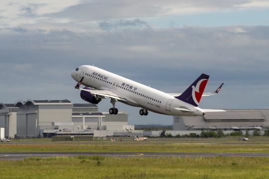 Air Macau takes delivery of first A320neo