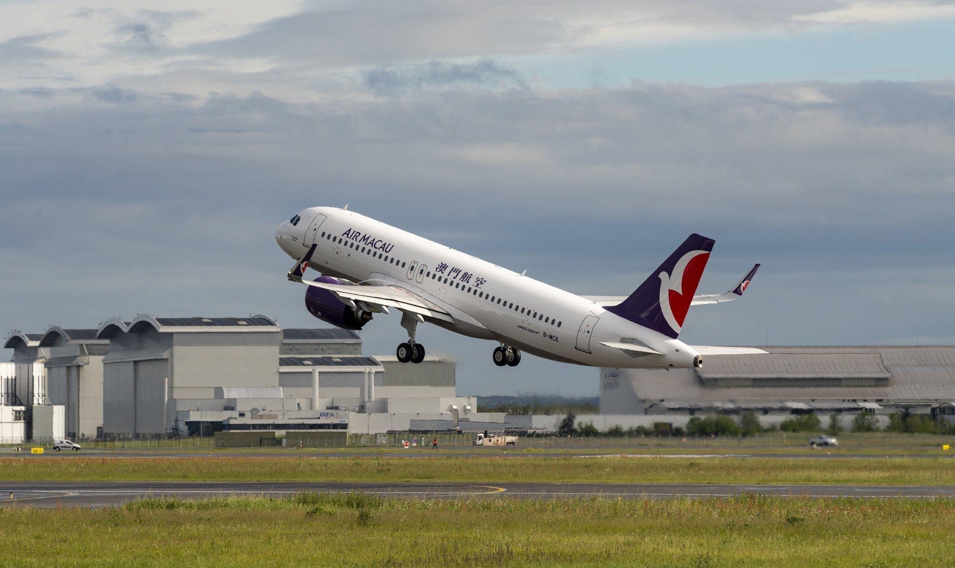 Air Macau takes delivery of first A320neo