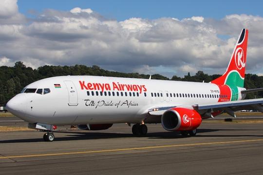 Jet Airways expands codeshare with Kenya Airways