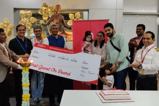 Air India Express Launches Direct Goa – Dubai Service