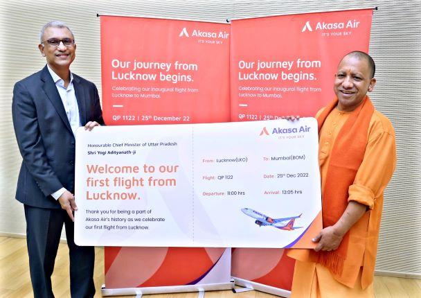 Akasa Air Launches Lucknow Service