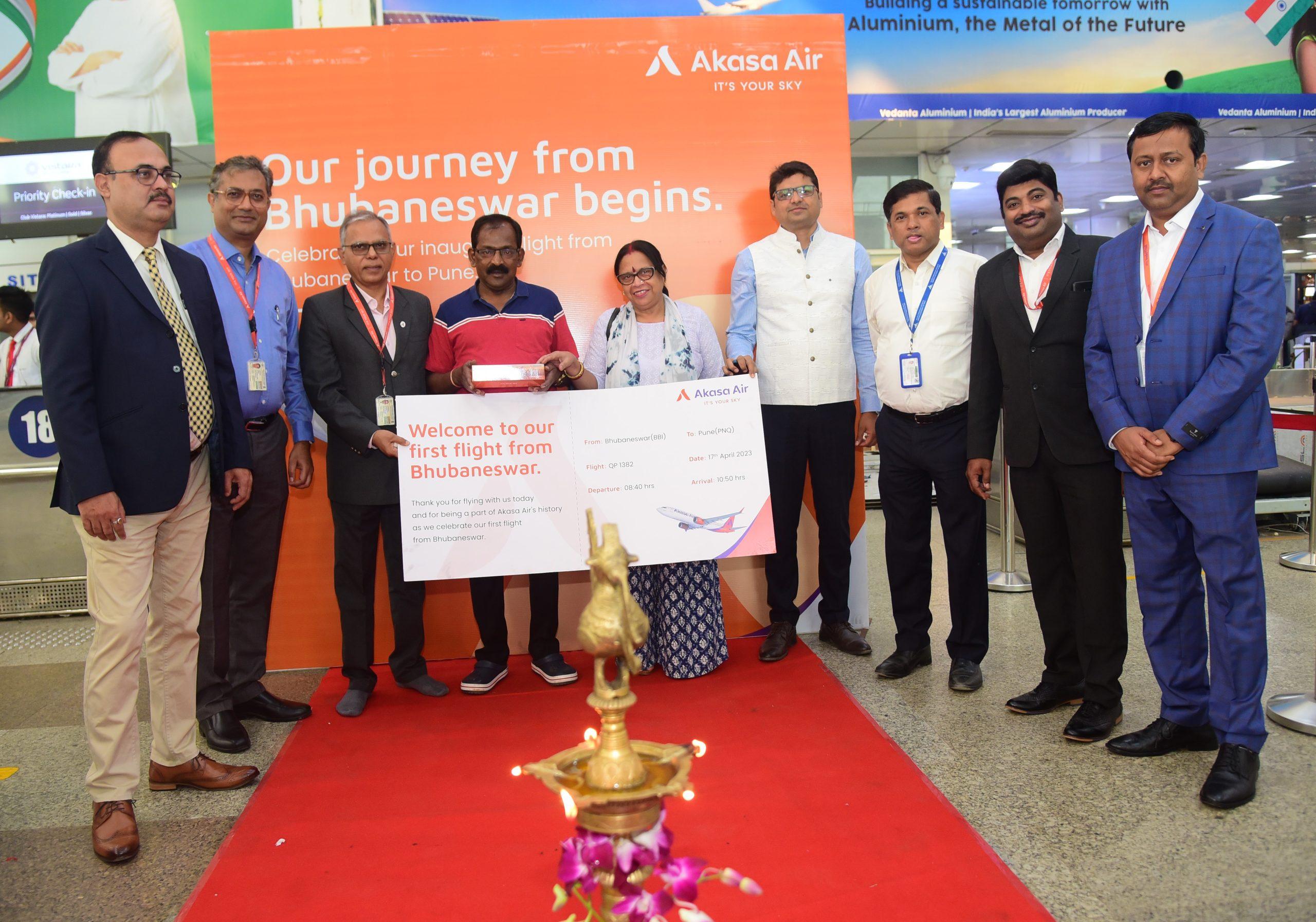 Akasa Air Commences Flights from Bhubaneswar