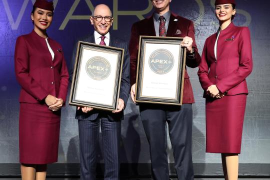 Qatar CEO Akbar Al Baker Bestowed with APEX CEO Lifetime Achievement Award
