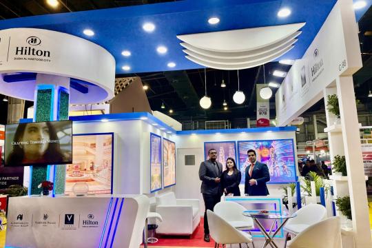 AL Habtoor Group’s Stall Shines at SATTE 2024