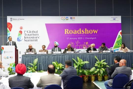 MoT organizes Roadshow in Chandigarh for Global Tourism Investors’ Summit in New Delhi