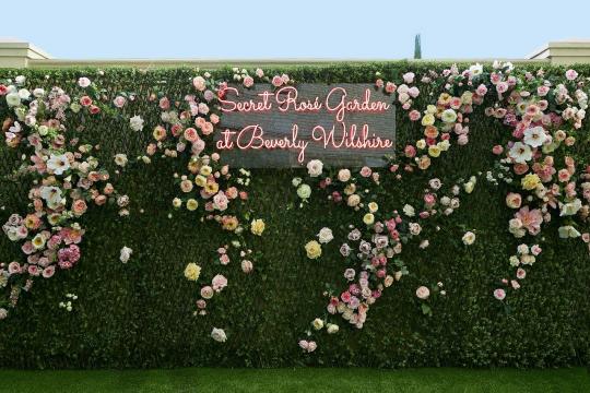 Beverly Wilshire introduces Rooftop Rosé Garden