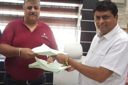 Lords Hotels & Resorts signs property in Chotila