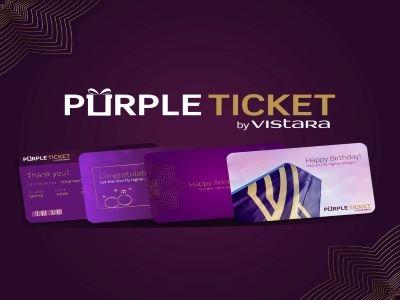 Vistara launches ‘Purple Ticket’ gift card