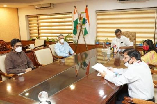 OTA delegation meets Prahlad Singh Patel