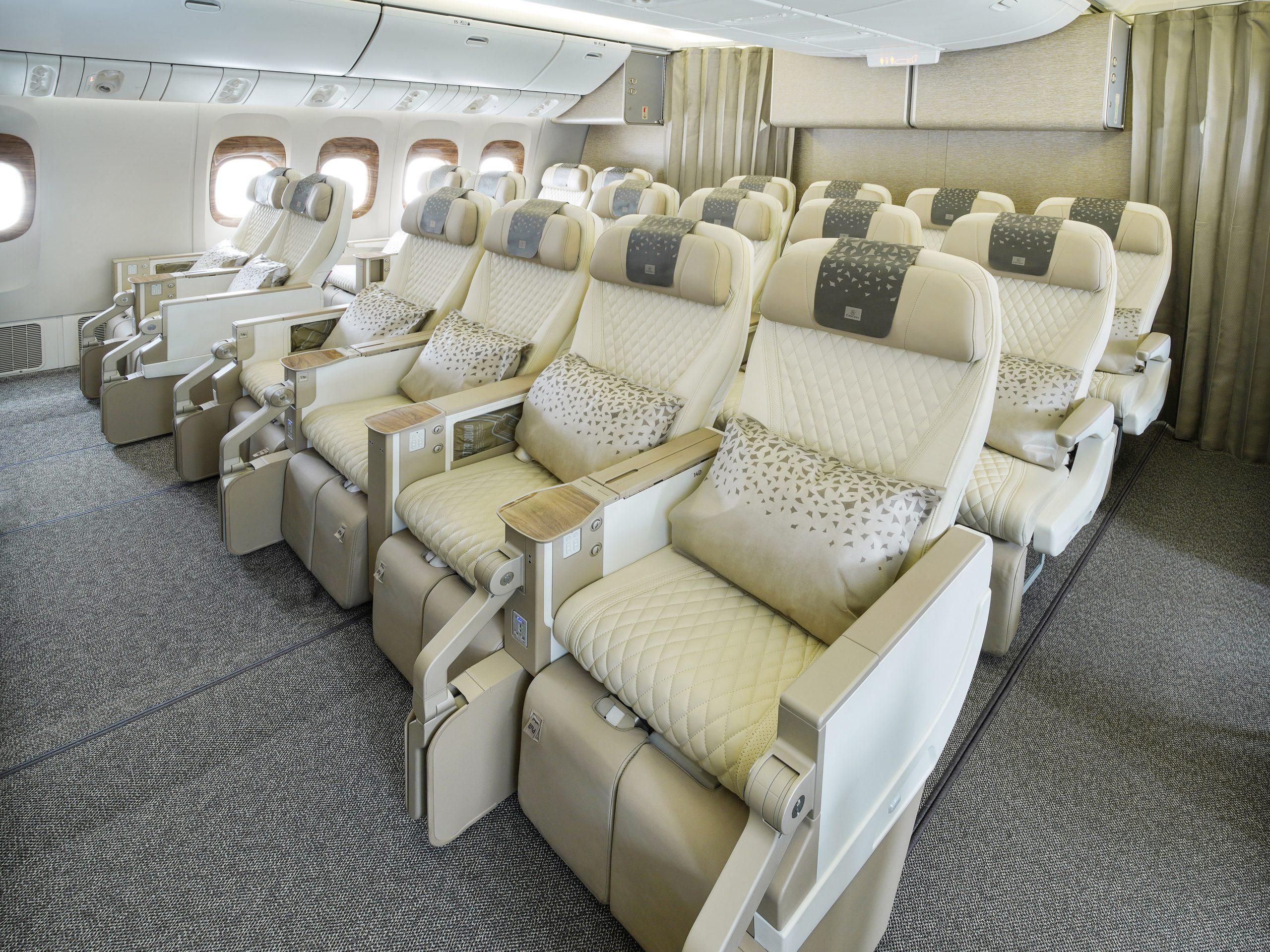 Riyadh welcomes first refurbished Emirates Boeing 777