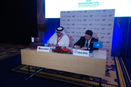 UNWTO signs MoU with Qatar