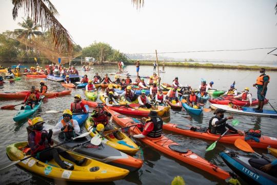 Muziris Paddle 2021 concludes 4th edition of Kayaking Expedition